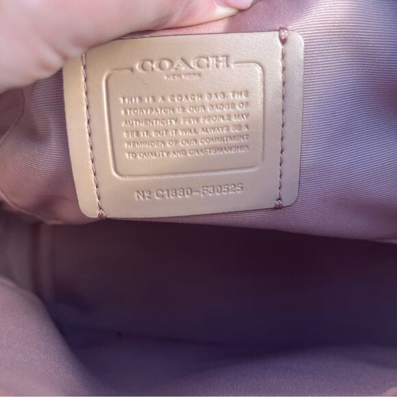 COACH  FAYE Tan Leather Backpack | SOLD OUT ONLINE - Picture 10 of 10